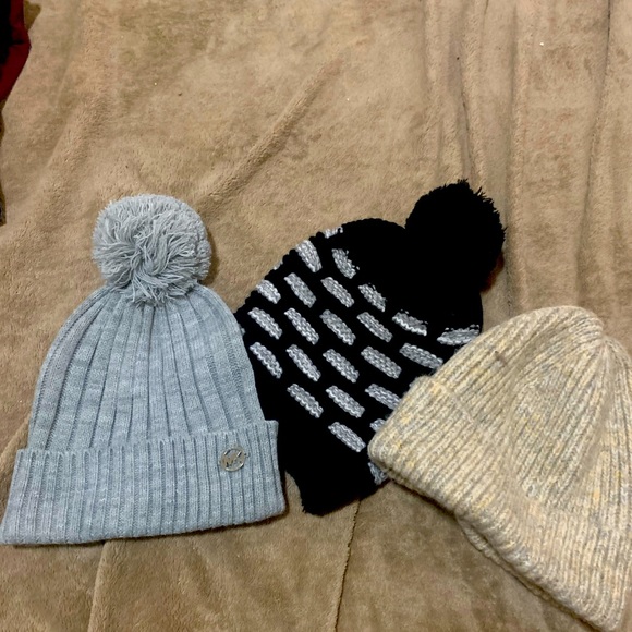 MICHAEL Michael Kors Accessories - Bundle of 3 Beanies